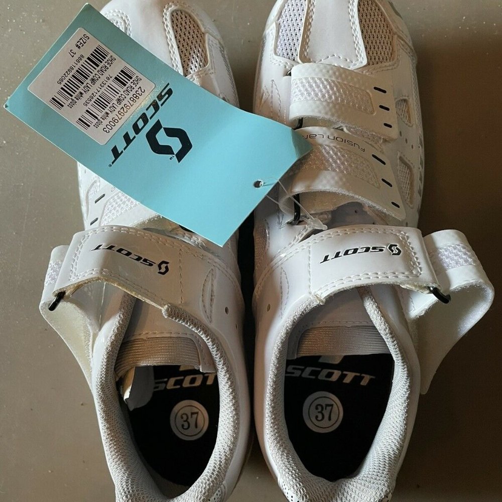 Scott Road Comp Lady Women's Cycling Shoes, White Size 37
